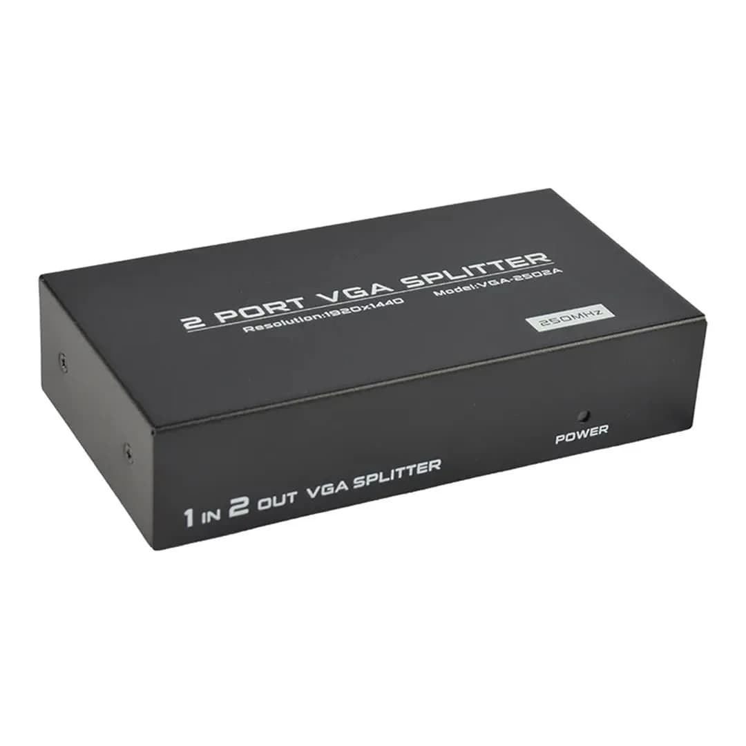 Powermaster 2 Port 250 Mhz Vga Splitter Dağıtıcı - küçük görsel 2