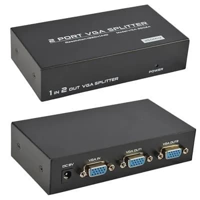 Powermaster 2 Port 250 Mhz Vga Splitter Dağıtıcı - küçük görsel 5