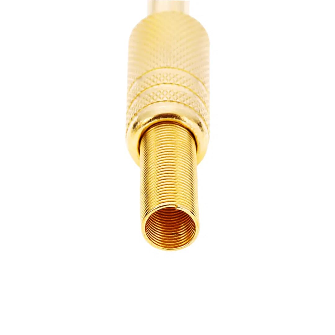 Powermaster 3.5 Mm Mono Gold Metal Jack Fiş - Seyyar Elektronik