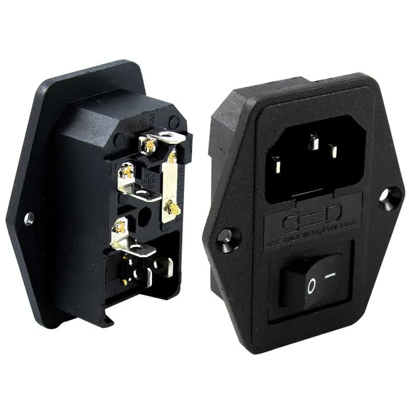 PowerMaster C7 Dişi Fiş Şase Anahtarlı Kulaklı (IC-214) - Seyyar Elektronik