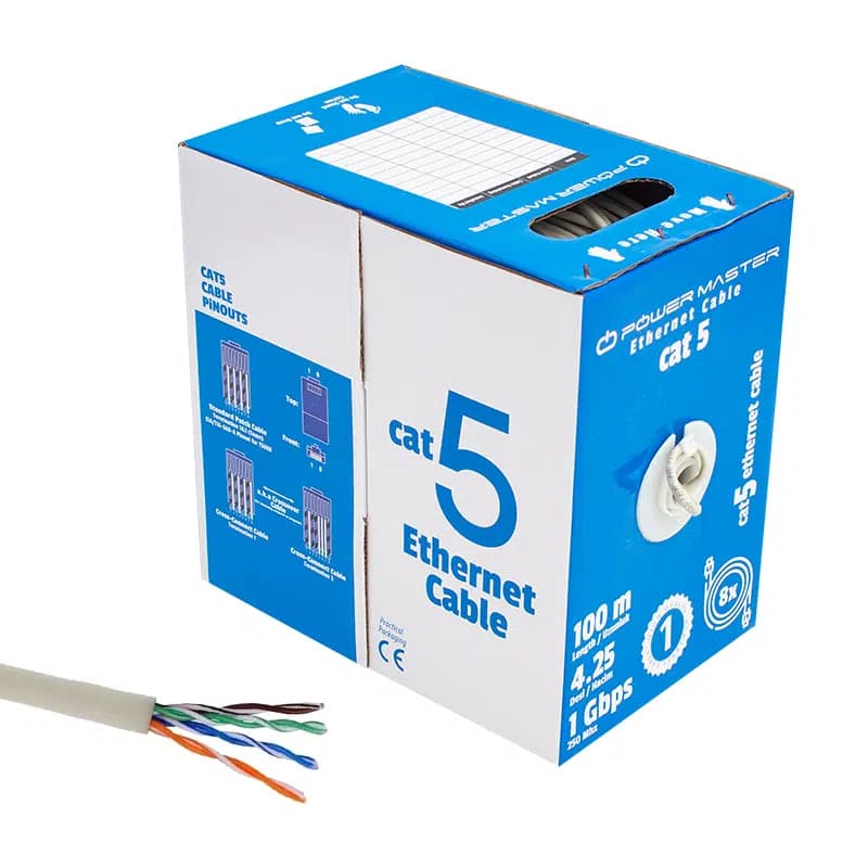 Powermaster Cat5 100 Metre Ethernet Network Kablosu - Seyyar Elektronik