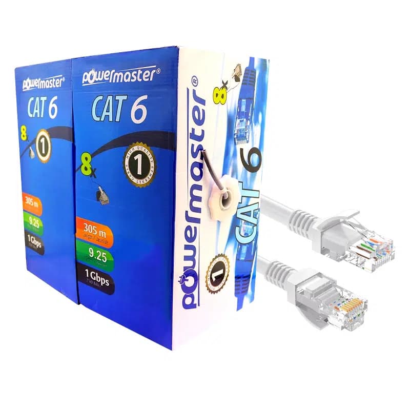 Powermaster Cat6 305 Metre Ethernet Network Kablosu - Seyyar Elektronik