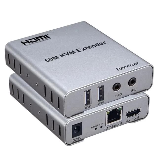 Powermaster HDMI KVM Extender 60m - küçük görsel 4
