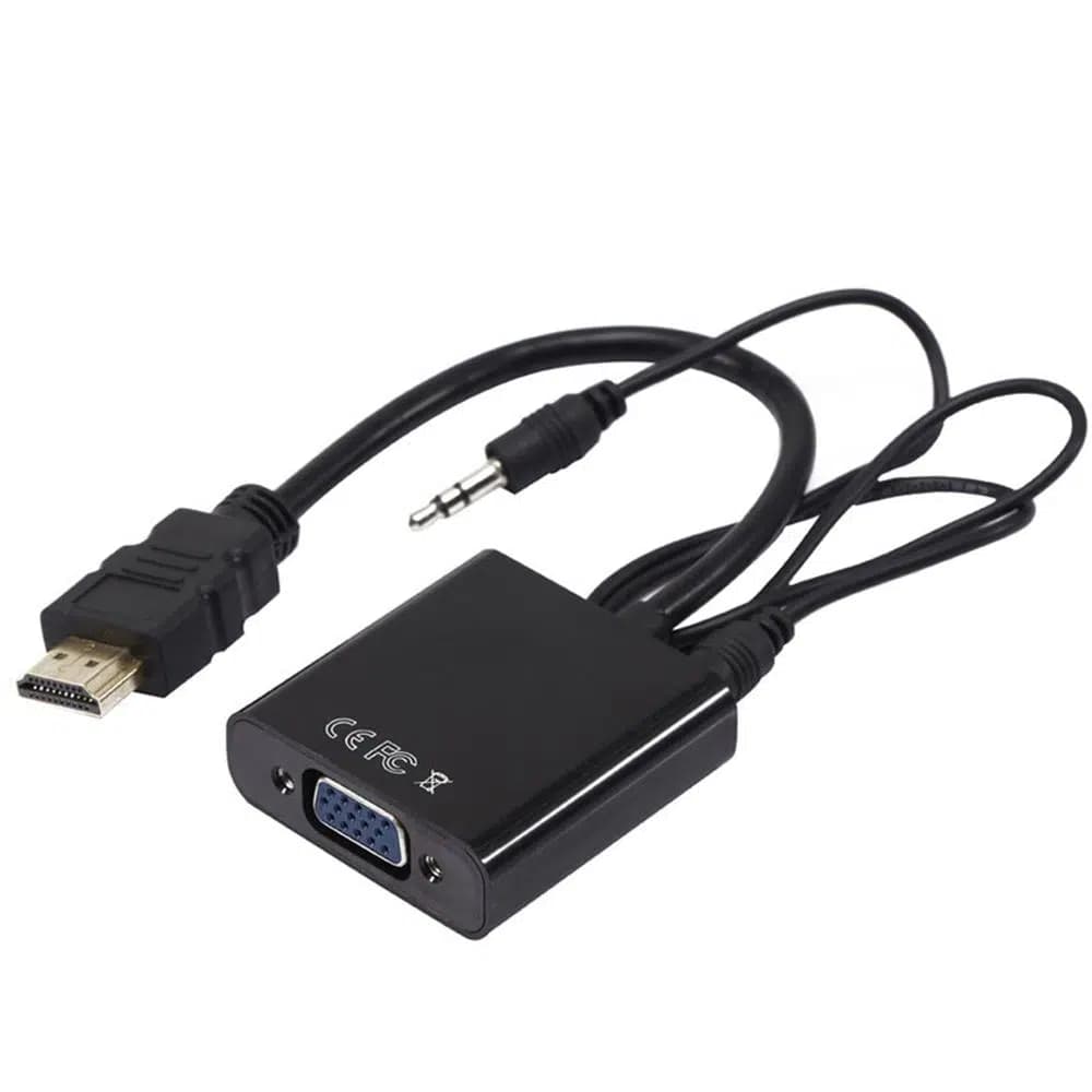 Powermaster HDMI To Vga+Audio Çevirici - Seyyar Elektronik