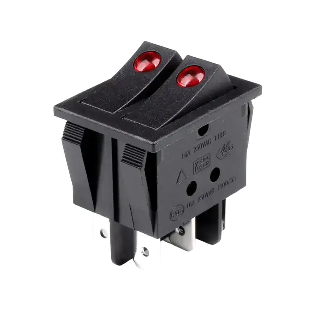 PowerMaster IC-102 İkili Işıklı Mercekli Anahtar - Seyyar Elektronik