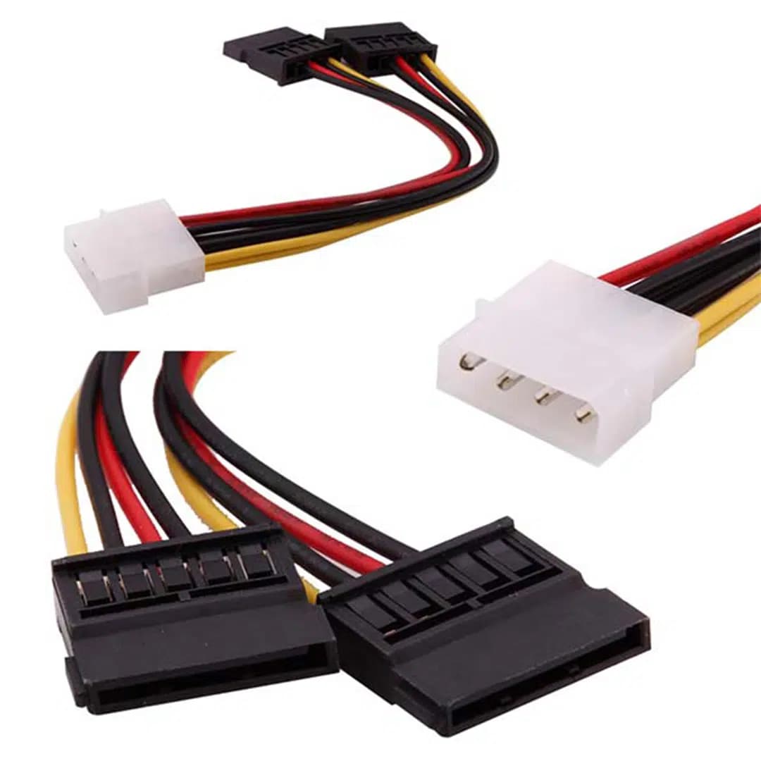 Powermaster İkili Sata Power Kablo - Seyyar Elektronik