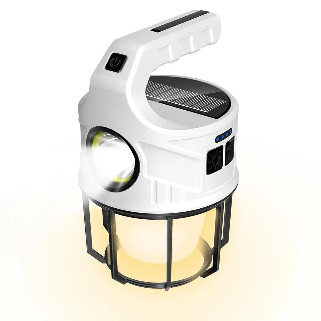 PowerMaster KL-537A Solar Şarj Lamba - Seyyar Elektronik