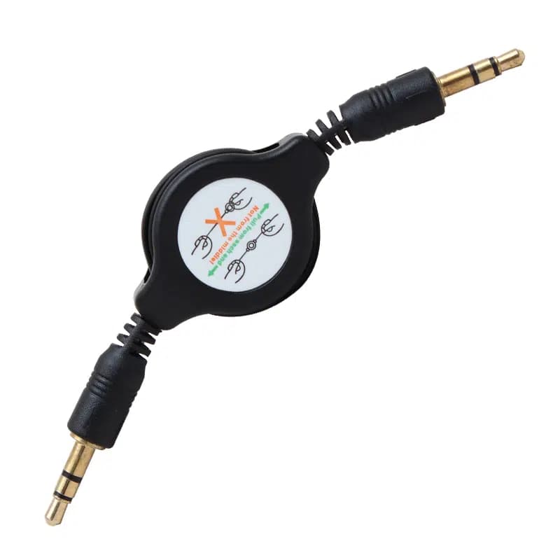 Powermaster Makaralı 3.5 Mm Stereo Erkek-Erkek Kablo - Seyyar Elektronik