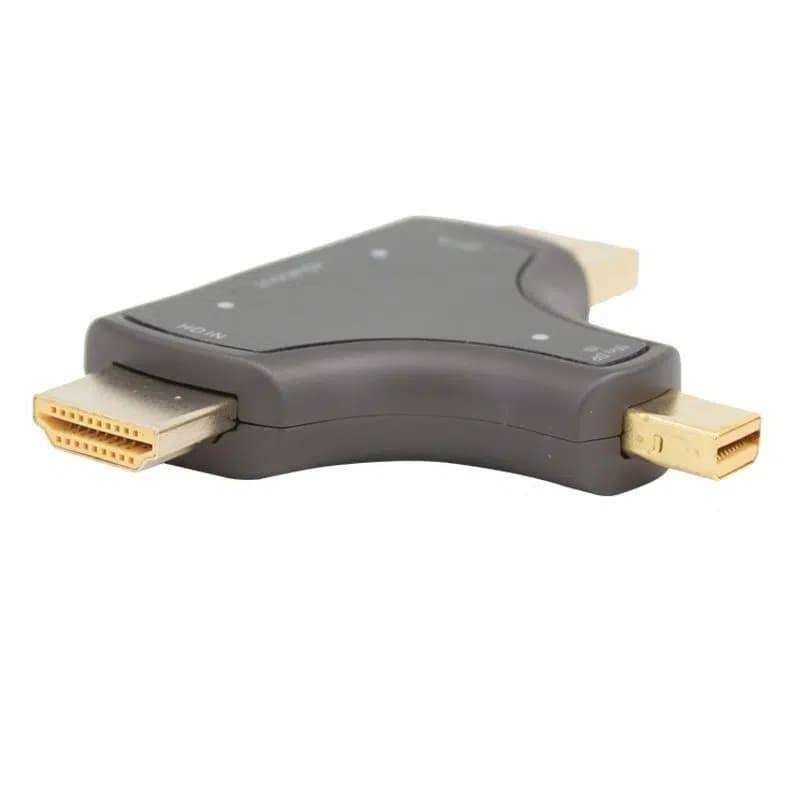 Powermaster Mini DP+DP+HDMI To HDMI 4K Çevirici - küçük görsel 2