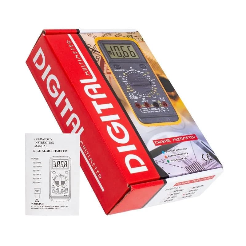 Powermaster MY-64 Dijital Multimetre Ölçü Aleti - küçük görsel 3