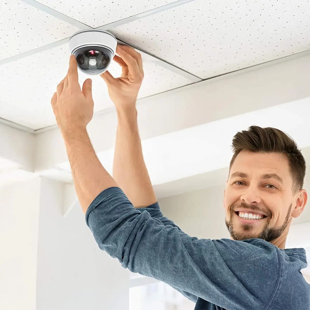 Powermaster PM-1200 Kırmızı Ledli Maket Dome Kamera - küçük görsel 3