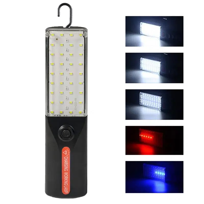 Powermaster PM-22004 44 Ledli Şarjlı Çalışma Lambası - Seyyar Elektronik