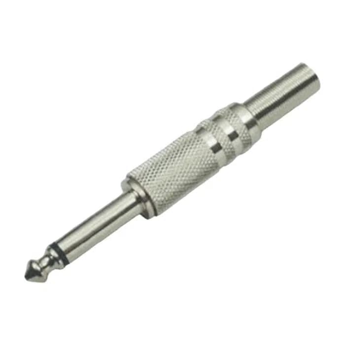 Powermaster PM-22709 6.3 Mm Mono Metal Gitar Jack - Seyyar Elektronik