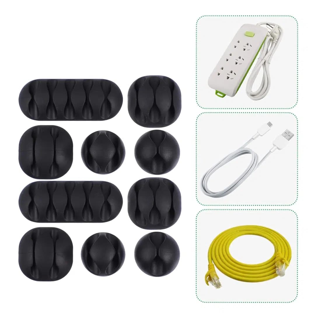 PowerMaster PM-22778 10'lu Kablo Düzenleyici Klips - küçük görsel 3