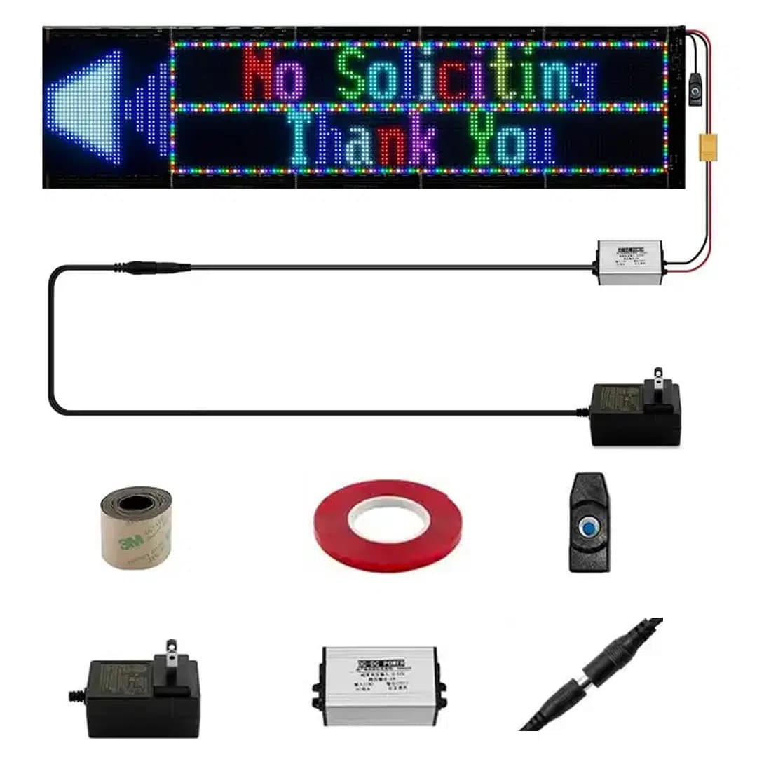 Powermaster PM-23827 20x82cm Kayan Yazı Led Tabela - küçük görsel 3