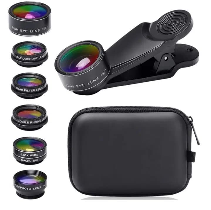 PowerMaster PM-25951 Telefon Kamera 6Lı Set Lens Kiti - Seyyar Elektronik