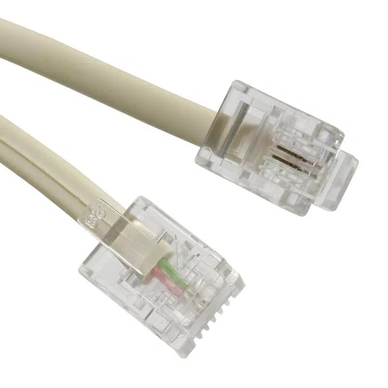 PowerMaster Telefon Kablosu 10 Metre 2 Pin Soketli - Seyyar Elektronik