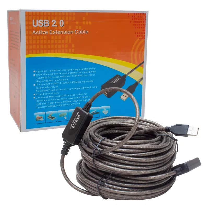 Powermaster Usb Uzatma Kablosu 20 Metre - küçük görsel 3