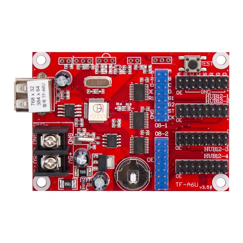 Powermaster UX4 TF-A6U 4'lü USB Led Panel Kartı (4X8) - küçük görsel 2