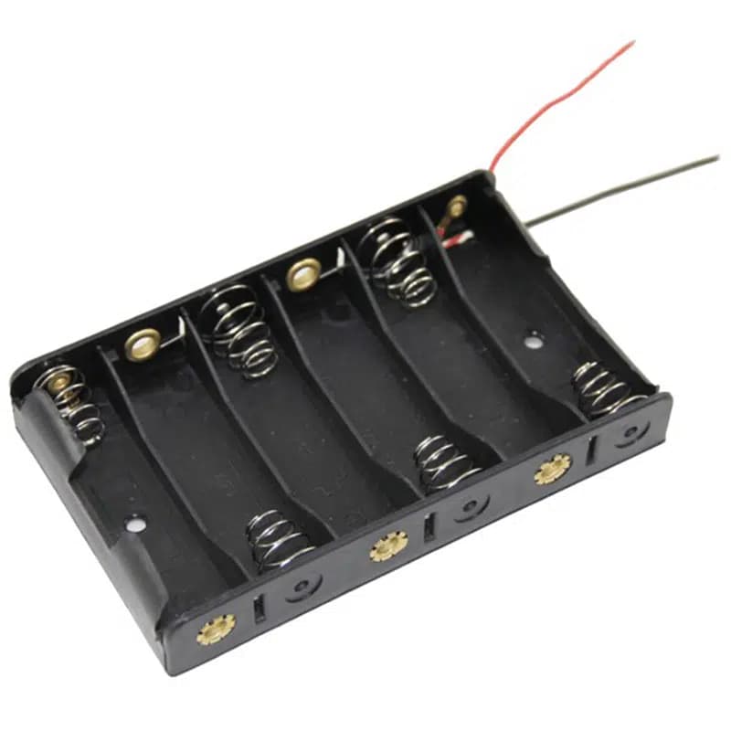 Powermaster Yan Yana 6'lı AA Pil Yuvası (IC-234B) - küçük görsel 3