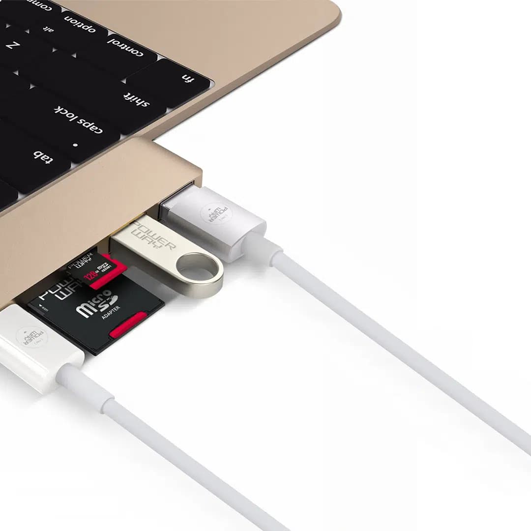 Powerway 256GB Metal Flash Bellek 2.0 USB Bellek - küçük görsel 3