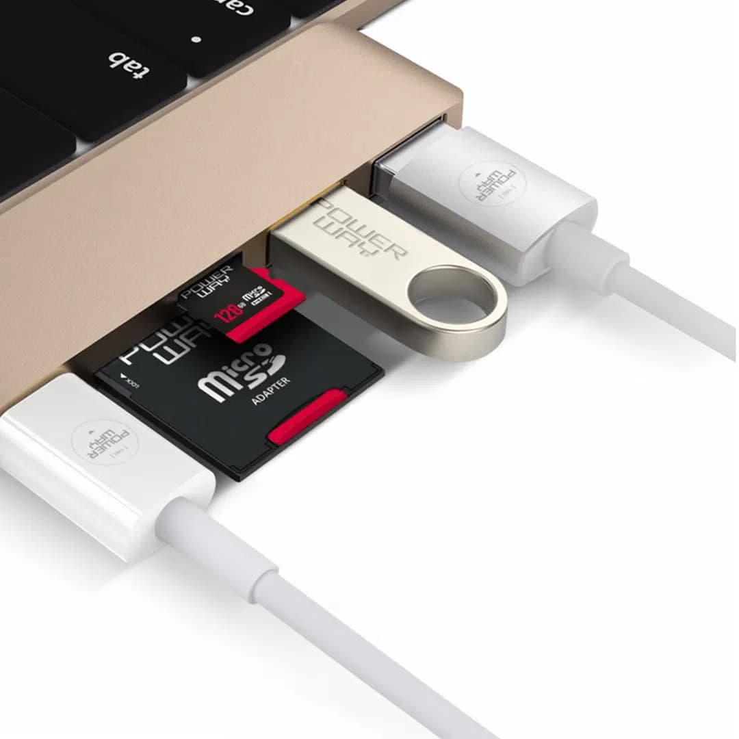 Powerway 64 Gb Metal USB 2.0 Flash Bellek - küçük görsel 3