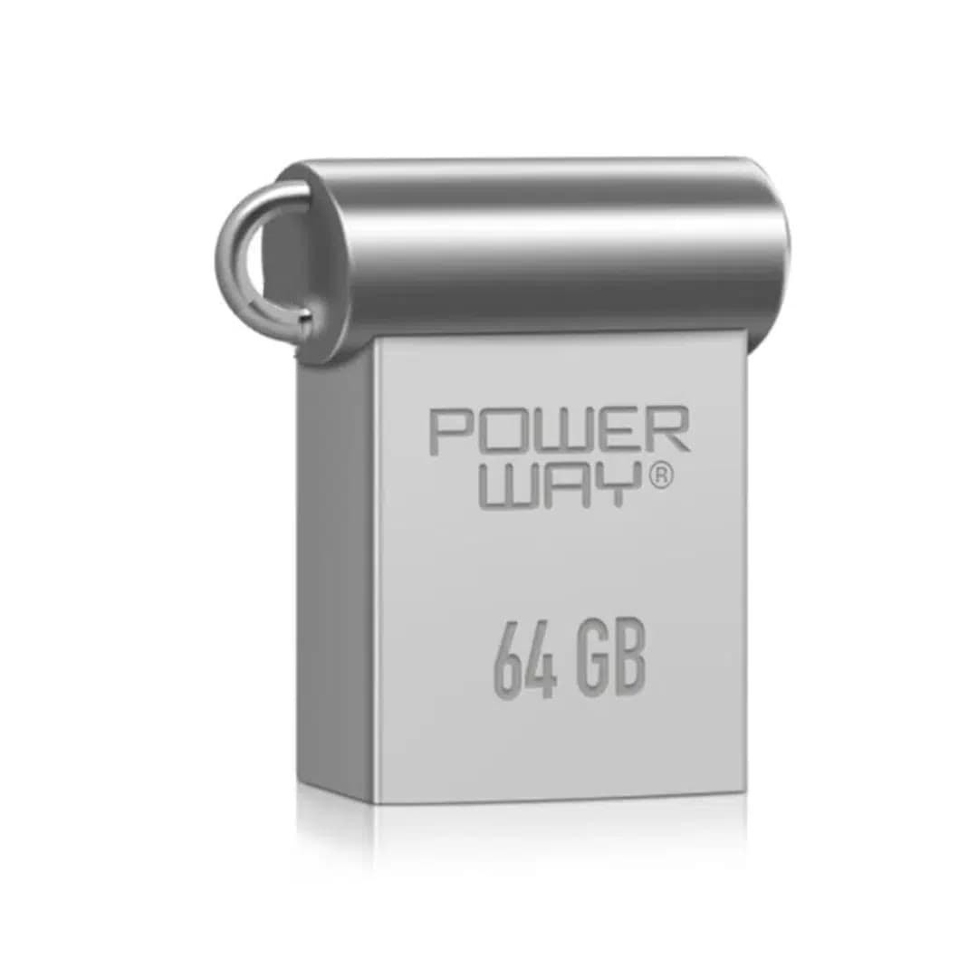 Powerway 64GB USB 3.0 Metal Mini Flash Bellek - küçük görsel 2