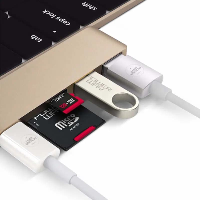 Powerway PW-8GB 8 GB USB 2.0 Mini Metal Flash Bellek - küçük görsel 3