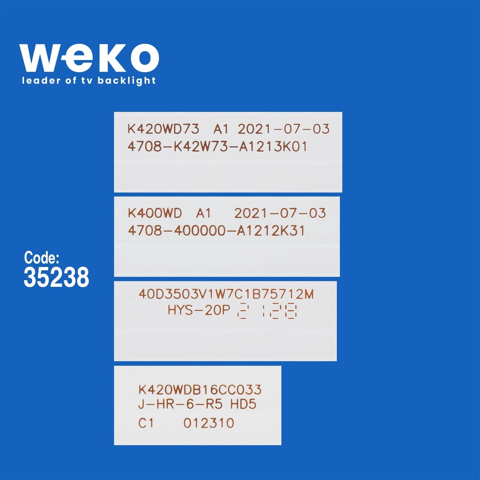 Premier PR 40L85 40'' inç 4 Adet Tv Led Bar - küçük görsel 2