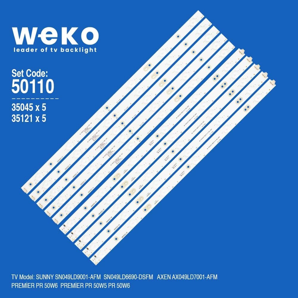 Premier Pr 50W5 49'' inç 10 Adet Tv Led Bar - Seyyar Elektronik