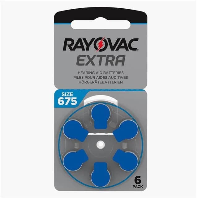 Rayovac 675 Numara Kulaklık Pili 6'lı Paket - küçük görsel 2