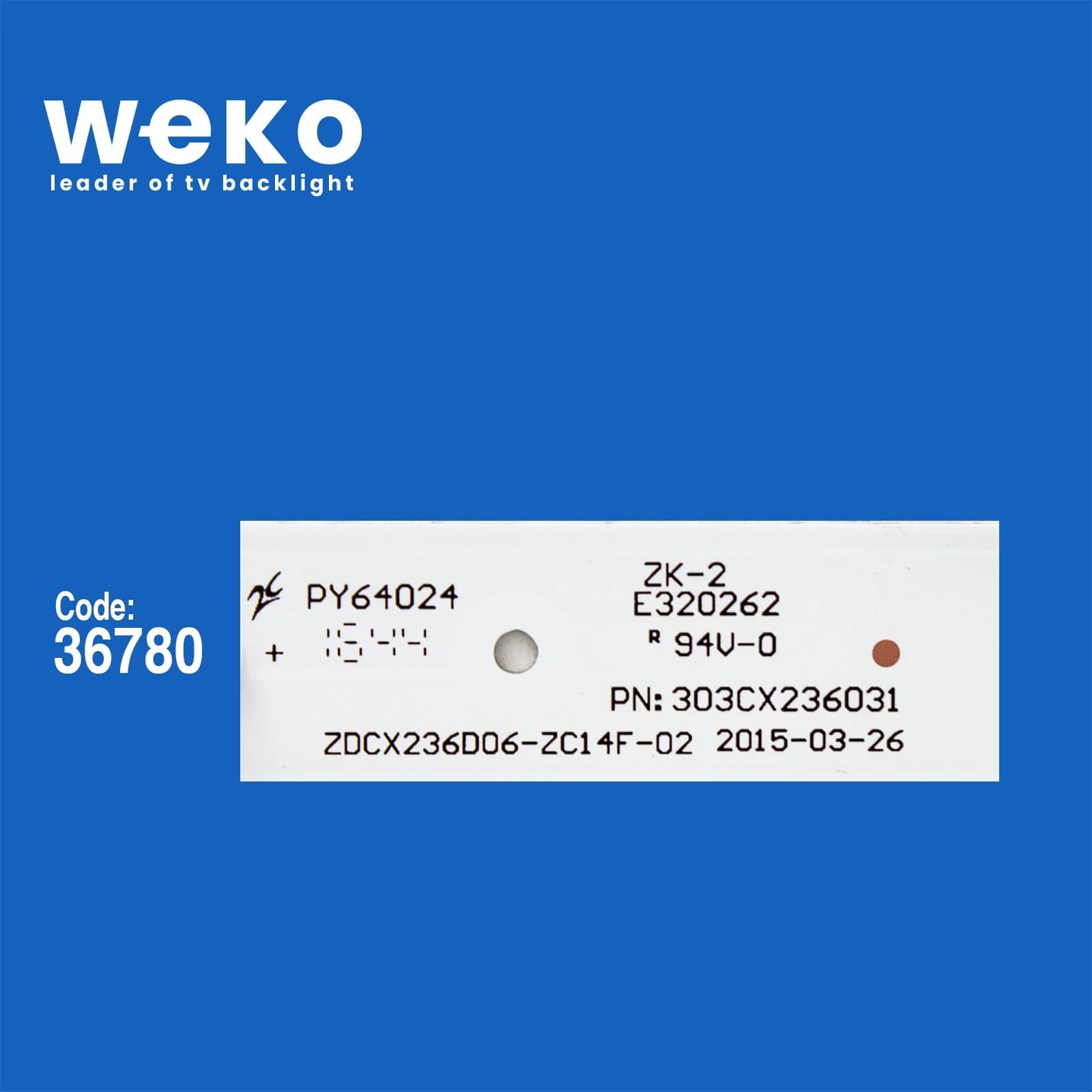 Redline 24EX4524 24'' inç 2 Adet Tv Led Bar - küçük görsel 2