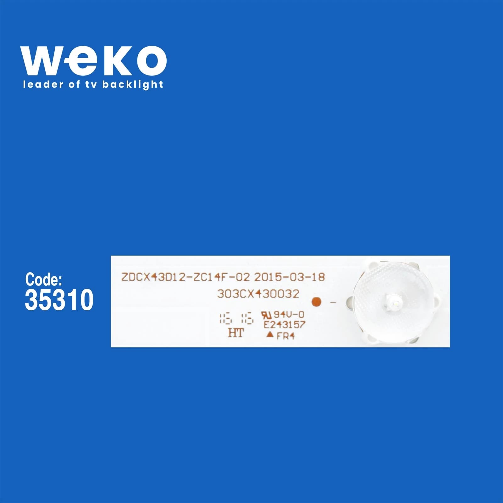 Redline 43EX6543 43'' inç 4 Adet Tv Led Bar - küçük görsel 2