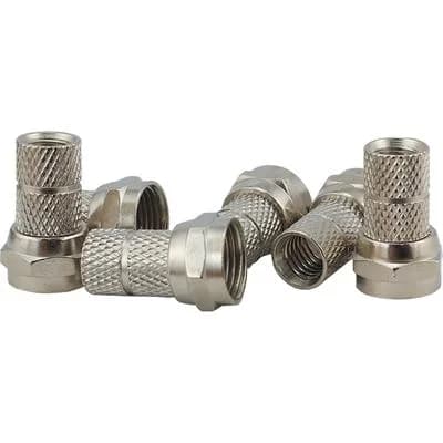 RG59 Dar Kablo İçin F Konnektör (100 Adet) - küçük görsel 3