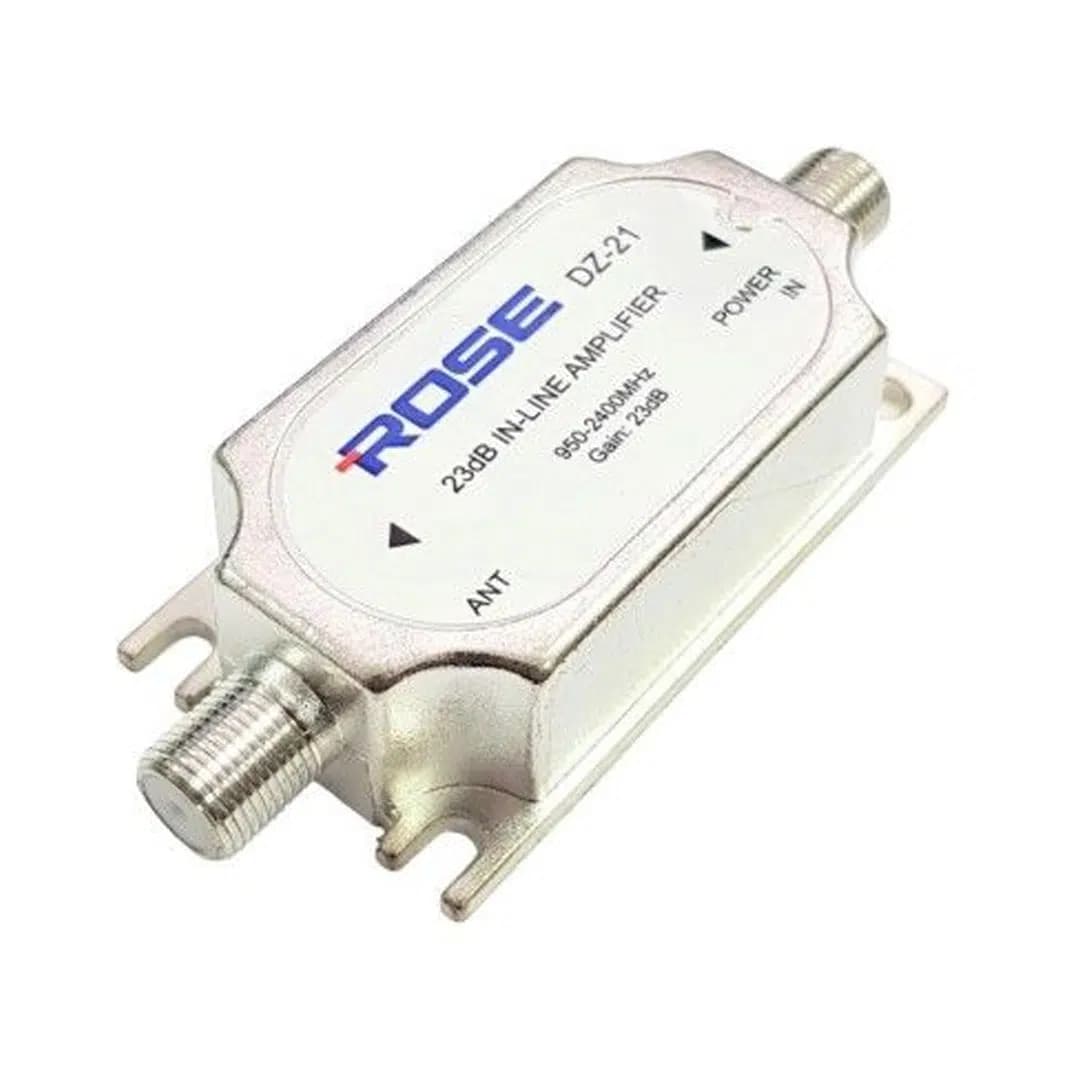 Rose DZ-21 Lnb Hat Kuvvetlendirici 23Db IN-LINE - Seyyar Elektronik