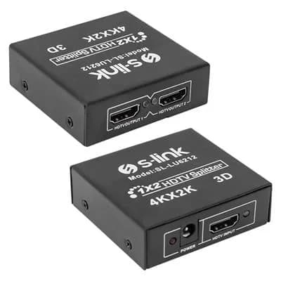 S-Link SL-LU6212 2 Port 4K-2K HDMI Dağıtıcı - küçük görsel 5