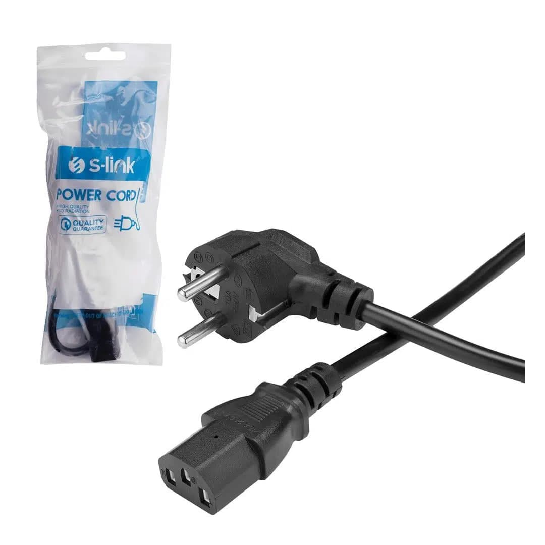 S-Link SL-P151 50 Cm 3x0.5mm Power Kablo - Seyyar Elektronik