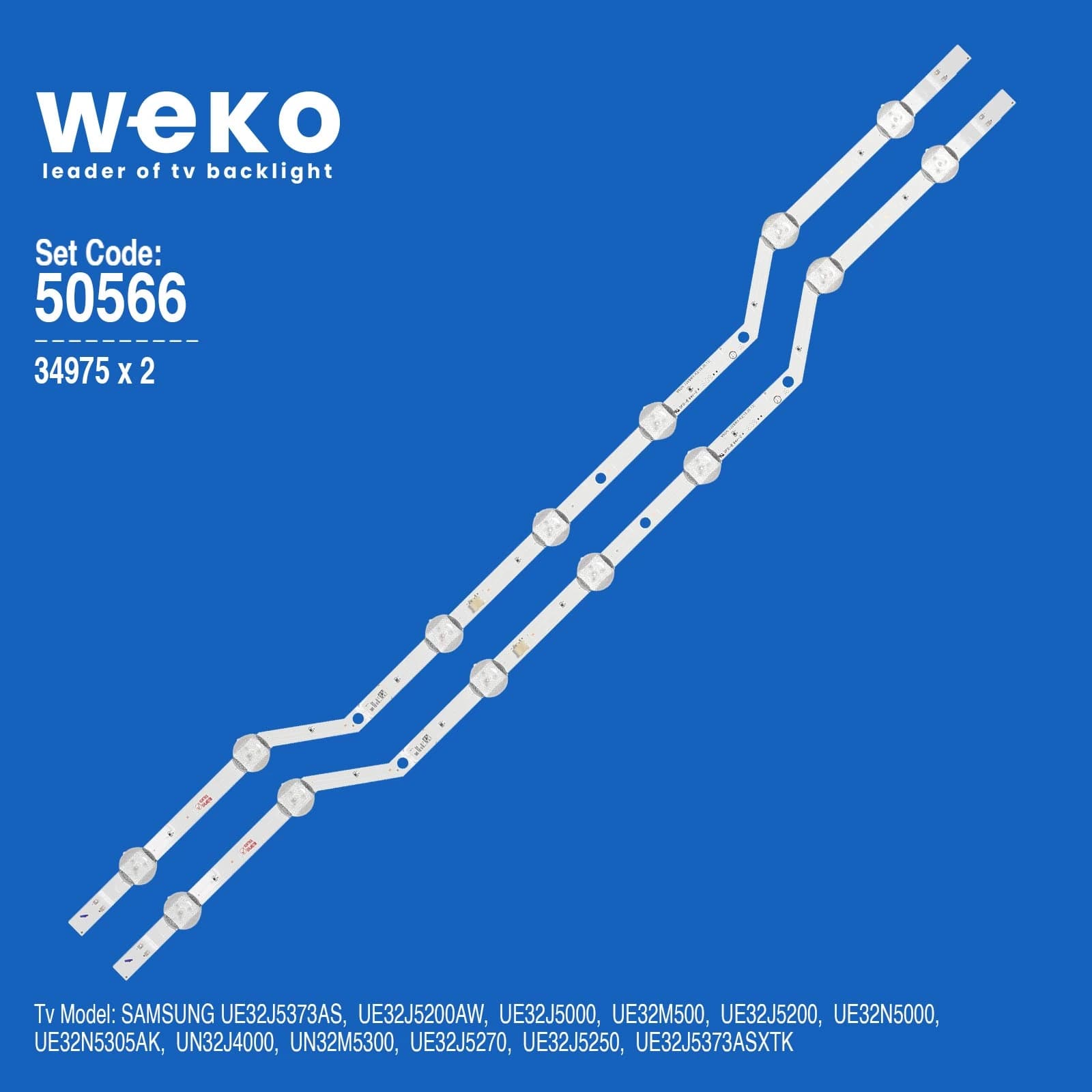 Samsung UE32J5373AS 32'' inç 2 Adet Tv Led Bar - Seyyar Elektronik