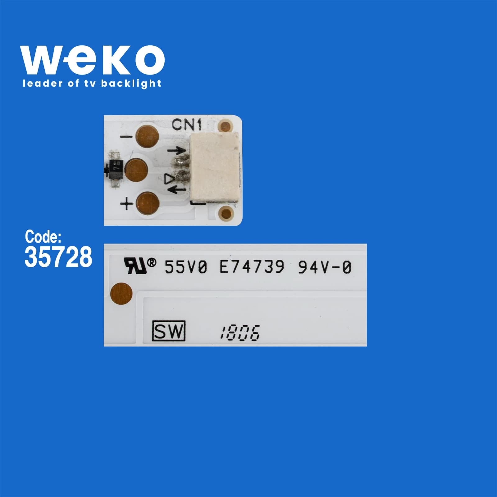 Sanyo FW55C78F 55'' 6 Adet Tv Led Bar - küçük görsel 2