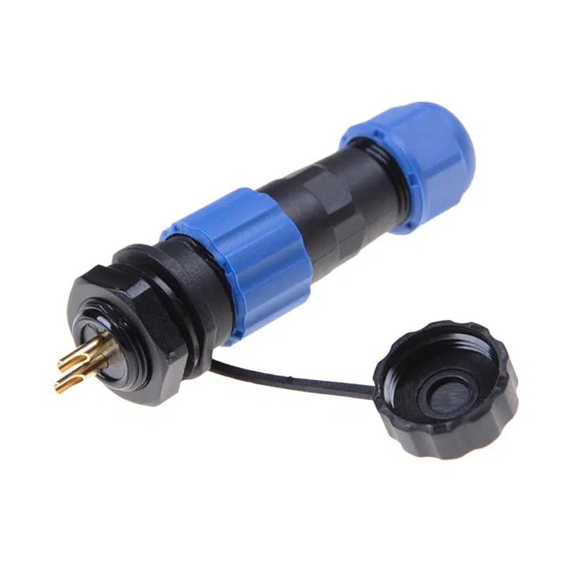 SD-13 Tipi Su Geçirmez 2 Pin Konnektör - Seyyar Elektronik