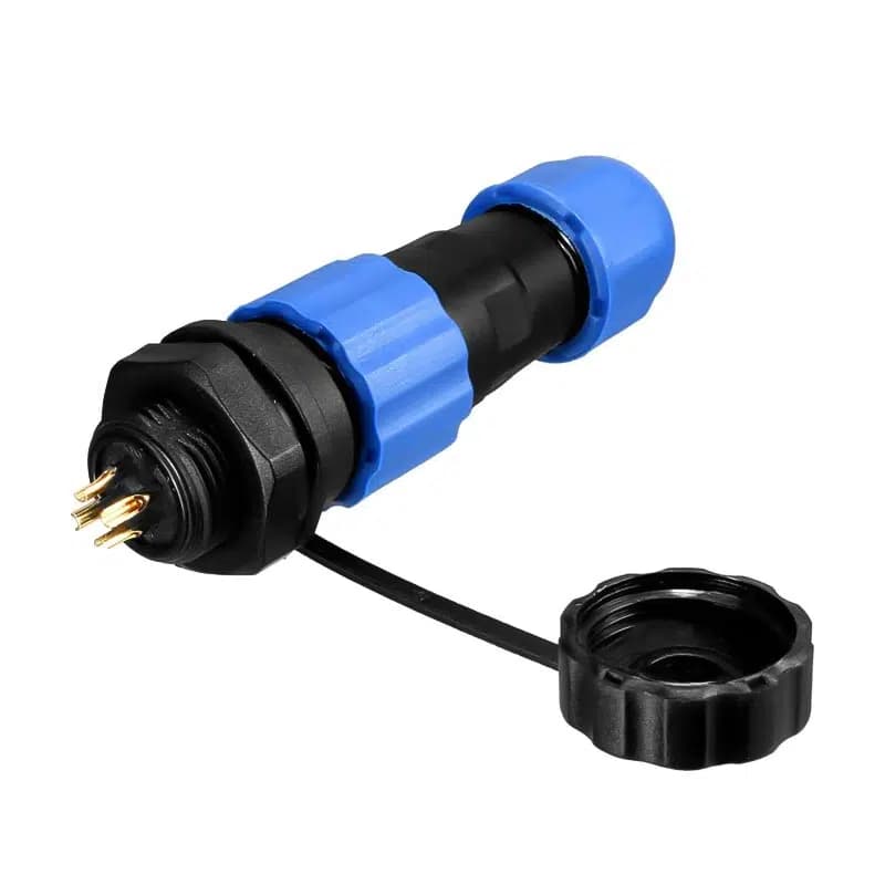 SD-13 Tipi Su Geçirmez 4 Pin Konnektör - Seyyar Elektronik