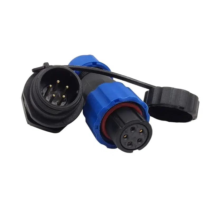 SD-13 Tipi Su Geçirmez 5 Pin Konnektör - küçük görsel 2