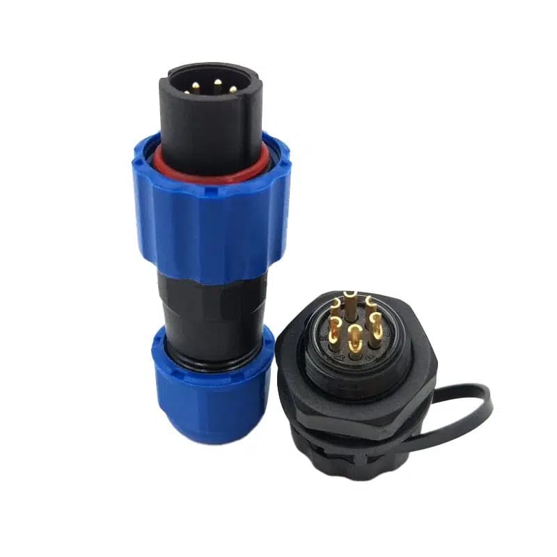 SD-13 Tipi Su Geçirmez 6 Pin Konnektör - küçük görsel 2