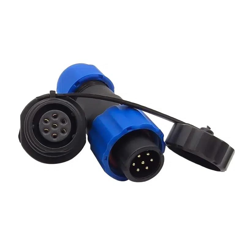 SD-13 Tipi Su Geçirmez 7 Pin Konnektör - küçük görsel 2