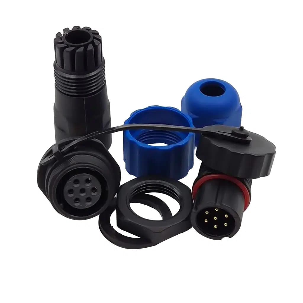 SD-13 Tipi Su Geçirmez 7 Pin Konnektör - küçük görsel 3