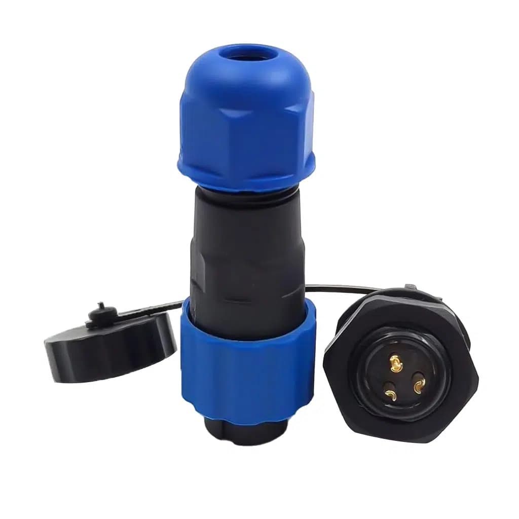 SD13 Tipi Su Geçirmez 3 Pin Konnektör - küçük görsel 2