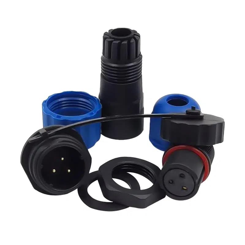 SD13 Tipi Su Geçirmez 3 Pin Konnektör - küçük görsel 3