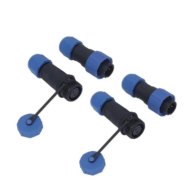 SD16 Su Geçirmez 2 Pin 16 Mm Konnektör Takımı - küçük görsel 2