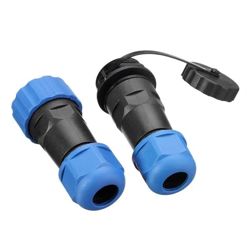 SD20 Su Geçirmez 1 Pin 20 Mm Düz Kablo Konnektör - küçük görsel 2