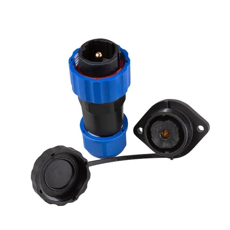 SD20 Su Geçirmez 1 Pin 20 Mm Konnektör - küçük görsel 2